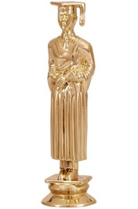 Figurka plastikowa absolwent mężczyzna F87/G H-13 cm