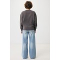 Luźna bluza z bawełny z recyklingu Iqoniq Kruger T9302.019.XL
