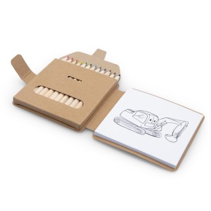 Zestaw do kolorowania, kredki | Alondra VA052-00