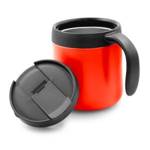 Kubek termiczny 400 ml z rączką | Wyatt V4838-05