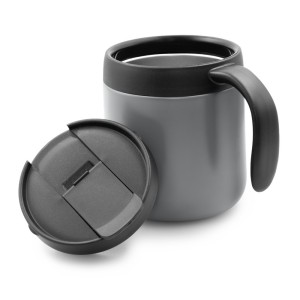 Kubek termiczny 400 ml z rączką | Wyatt V4838-19