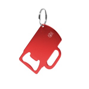 Brelok do kluczy, otwieracz do butelek z aluminium z recyklingu VA701-05