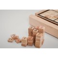Drewniana gra planszowa sudoku SUDOKU