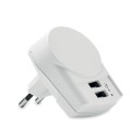 Ładowarka Euro USB (2xA) 12W EURO USB CHARGER 2XA