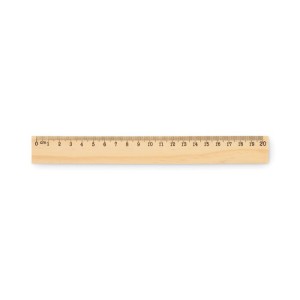 Drewniana linijka 20 cm RULER20
