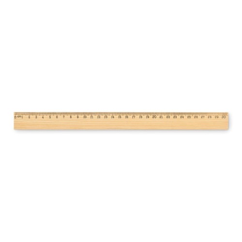 Drewniana linijka 30 cm RULER30