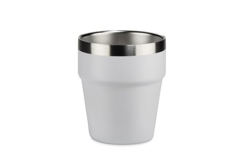 Kubek z recyklingowanej stali nierdzewnej MAKEL 300 ml