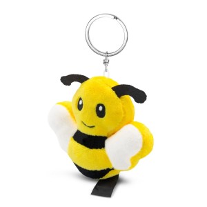 Pluszowa pszczoła RPET, brelok | Miro HE851-08