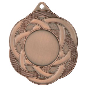 Medal ME5001/B brązowy R-50 mm G-1,2 mm + nadruk