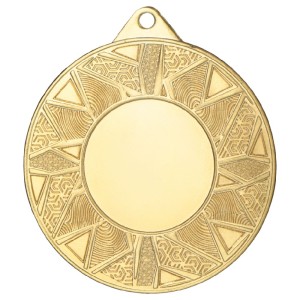 Medal ME5002/G złoty R-50 mm G-1,2 mm + nadruk