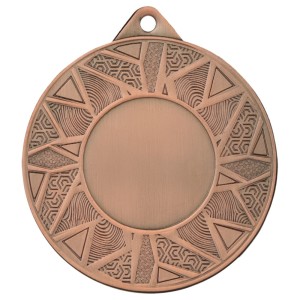 Medal ME5002/B brązowy R-50 mm G-1,2 mm + nadruk