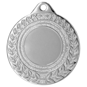 Medal MMC0850/S srebrny R-50 mm G-2 mm + nadruk