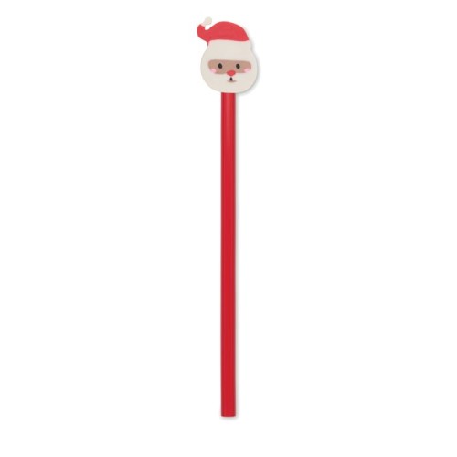 Ołówek świąteczny z gumką CLAUS
