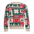 Świąteczny sweter z dzianiny S-M SHIMIS
