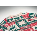 Świąteczny sweter z dzianiny S-M SHIMIS