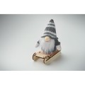 Skrzat na drewnianych saniach FROSTY SLEIGH