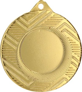 Medal MMC5950/G złoty R-50 mm G-2 mm + grawerowanie