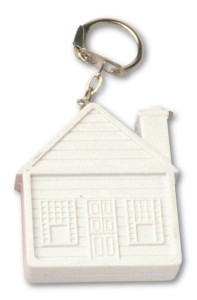 Brelok do kluczy "domek", miara 2m V2088-02