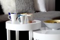Kubek ceramiczny 300 ml z łyżeczką V5269-04