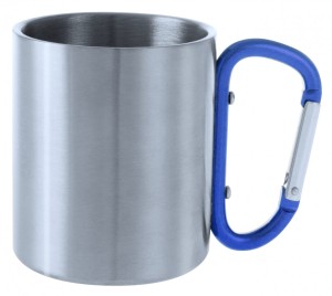Metalowy kubek 210 ml z karabińczykiem | Easton V8437-11