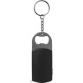 Brelok do kluczy, lampka LED, otwieracz do butelek, miara 1m V9458-03