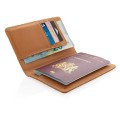 Korkowe etui na karty kredytowe i paszport, ochrona RFID P820.459