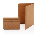 Korkowe etui na karty kredytowe i paszport, ochrona RFID P820.459