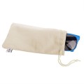 Okulary przeciwsłoneczne ze słomy pszenicznej B'RIGHT, bawełniane etui w komplecie | Adam V7375-11