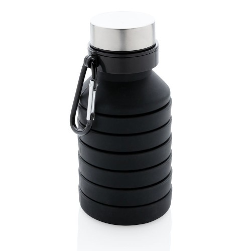 Składana butelka sportowa 550 ml z karabińczykiem P432.621