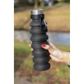 Składana butelka sportowa 550 ml z karabińczykiem P432.621