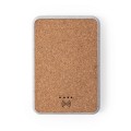 Bezprzewodowy power bank 5000 mAh ze słomy pszenicznej, ładowarka bezprzewodowa 5W V0147-00