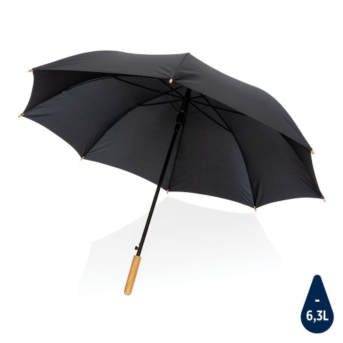 Bambusowy parasol automatyczny 27" Impact AWARE™ RPET P850.661