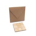 Podkładka pod kubek "puzzle" | Oberon V7302-00