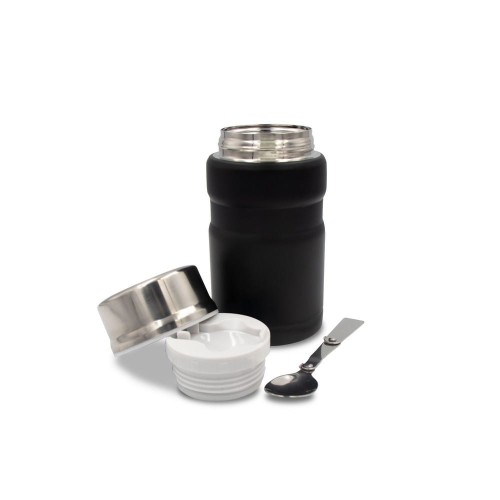 Termiczny pojemnik na żywność 650 ml Air Gifts, składana łyżka | Jonathan V9962-03