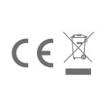 Latarka na głowę ze światłem LED i COB | Chad V7198-03