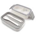 Pudełka śniadaniowe 2 szt., 2x700 ml, sztućce | Cash V7246-02