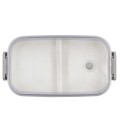 Pudełka śniadaniowe 2 szt., 2x700 ml, sztućce | Cash V7246-02