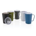 Kubek termiczny 420 ml, stal nierdzewna z recyklingu P433.055