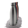 Próżniowa butelka sportowa 500 ml, stal nierdzewna z recyklingu P433.275