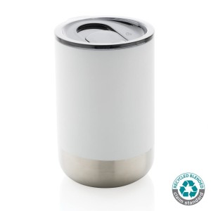 Kubek termiczny 360 ml, stal nierdzewna z recyklingu P433.063