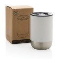 Kubek termiczny 360 ml, stal nierdzewna z recyklingu P433.063