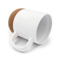 Kubek ceramiczny 370 ml, korkowy element | Kate V8297-02