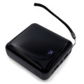 Power bank 10000 mAh, 3 kable do ładowania w komplecie | Tim V0903-03
