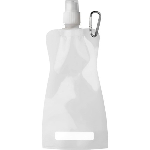 Składana butelka sportowa 420 ml z karabińczykiem V6503-02