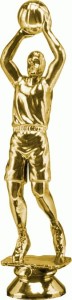 Figurka plastikowa koszykówka mężczyzna F01/G H-17 cm