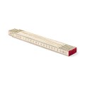 Drewniana miara 2m, składana V1022-17