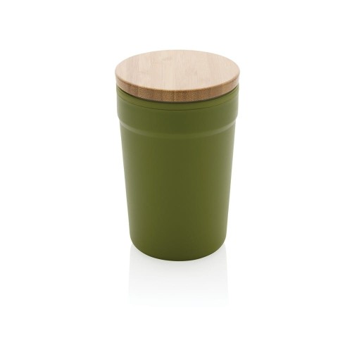 Kubek podróżny 300 ml, PP z recyklingu P433.297