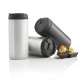 Kubek podróżny 300 ml Metro, stal nierdzewna z recyklingu P435.042