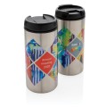 Kubek podróżny 300 ml Metro, stal nierdzewna z recyklingu P435.042