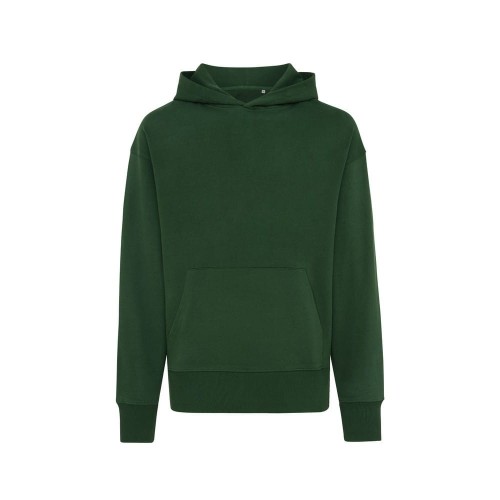 Luźna bluza z kapturem z bawełny z recyklingu Iqoniq Yoho T9402.005.M